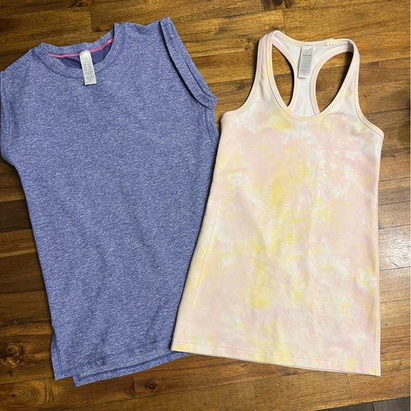 Bundle Ivivva by Lululemon Athletica Girls 10 Tank and Workout Shirt - Picture 2 of 8